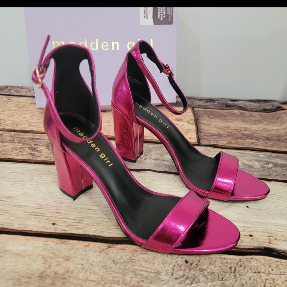 Madden Girl Pink Barbie Heels